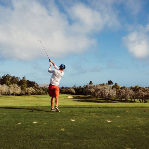 clouds shade golf golfer